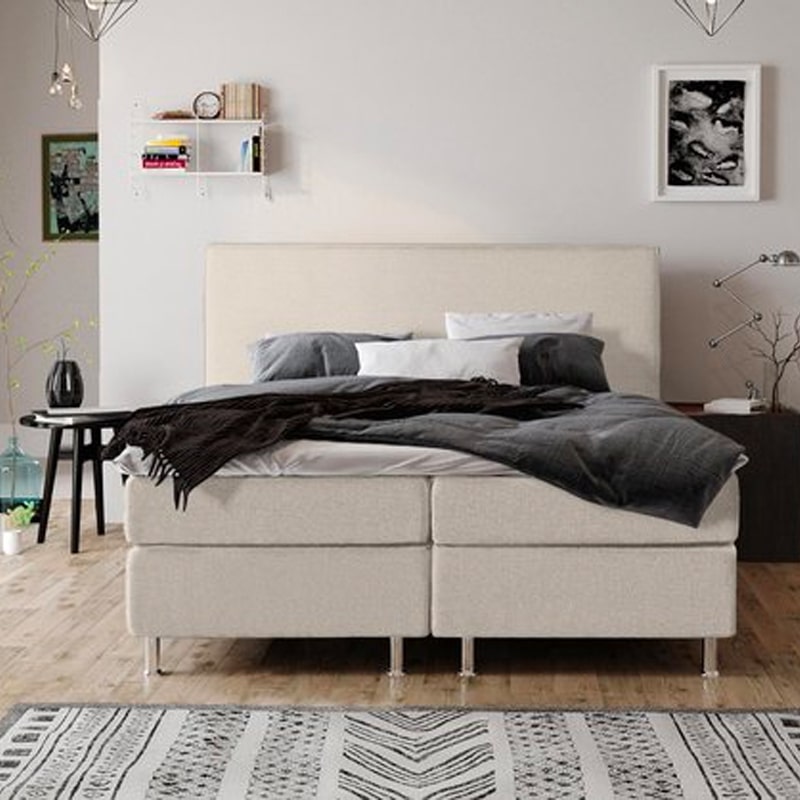 Droomset Beige Boxspring 2 min.